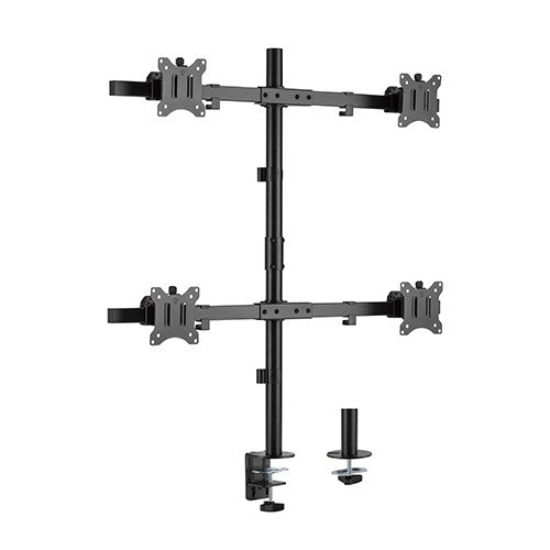 Brateck Pole Mount Quad-Screen Monitor Mount Fit most 17-32 inch