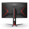 AOC 27in FHD 240HZ VA FreeSync Premium Curved Gaming Monitor