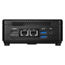 MSI Cubi 5 12M Intel i7-1255U Black Barebone Mini PC(similar to RNUC12WSHI70000)