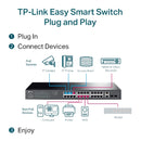 TP-Link TL-SG1428PE 28-Port Gigabit 24-Port PoE+ Switch