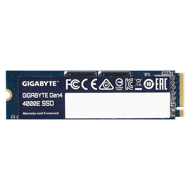 Gigabyte 500GB Gen4 4000E PCIe Gen4 M.2 2280 NVMe 1.4 SSD