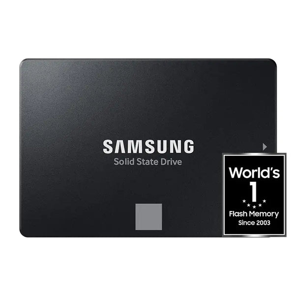 Samsung 870 EVO 4TB 2.5" SATA III 6GB/s SSD 560R/530W MB/s 98K/88K IOPS 2400TBW AES 256-bit Encryption 5yrs Wty