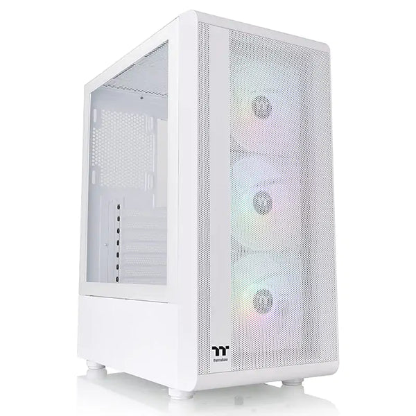 Thermaltake S200 ARGB Mid Tower ATX Case - White