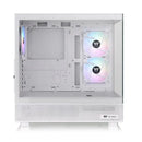 Thermaltake View 270 Plus TG ARGB Mid Tower E-ATX Case - Snow Edition