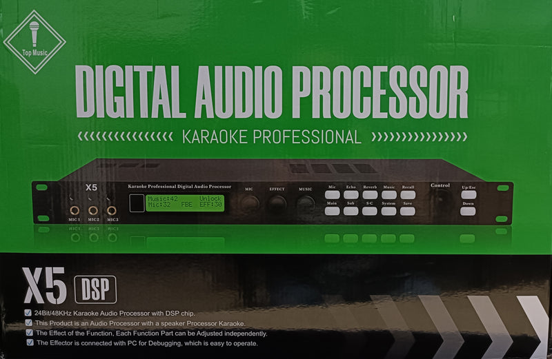 X5 DSP professional Karaoke Digital Effects processor