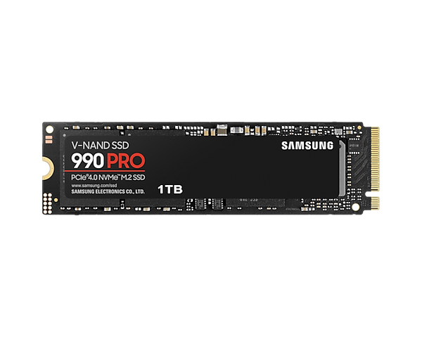 Samsung 990 Pro 1TB PCIe 4.0 M.2 2280 NVMe SSD