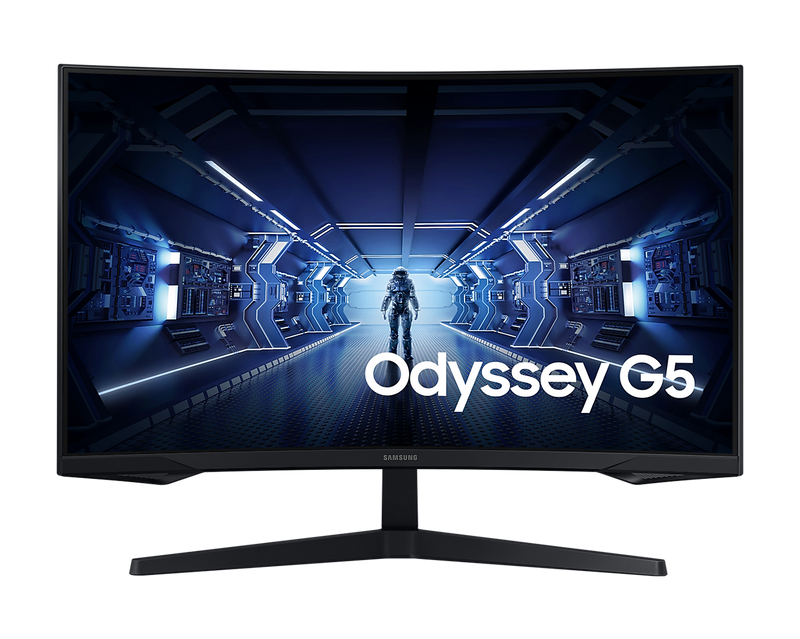 Samsung Odyssey G55TB 27in WQHD 144Hz VA Curved Gaming Monitor