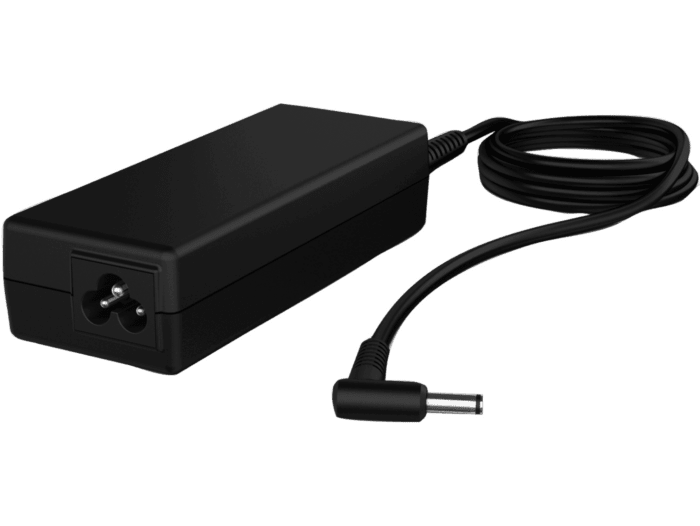 65W replacement charger for HP notebooks with 4.5 x 3mm tip