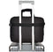 Oxhorn 10" 13.3" 14" 15.6" 16" Notebook back high-quality nylon fabric Top zip closure and padded compartment Shoulder strap nylon case Black+ Grey