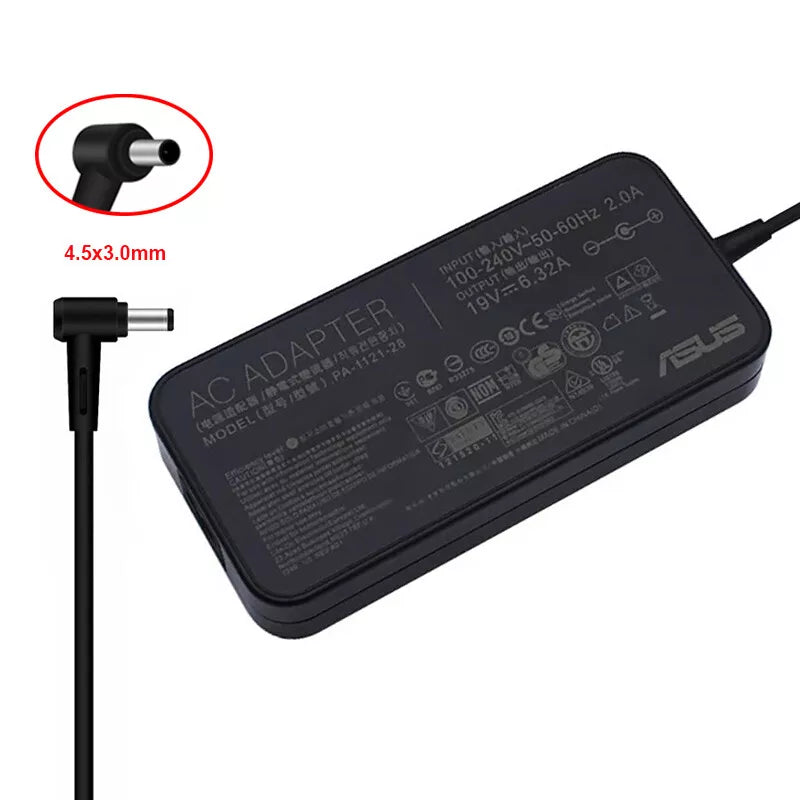 Genuine 120W ASUS Power Adapter Charger ASUS PA-1121-28 TUF Gaming FX504 4.5mm x 3.0mm