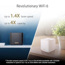 ASUS ZenWiFi XD4S AX1800 WiFi 6 Mesh Router (2 Pack)