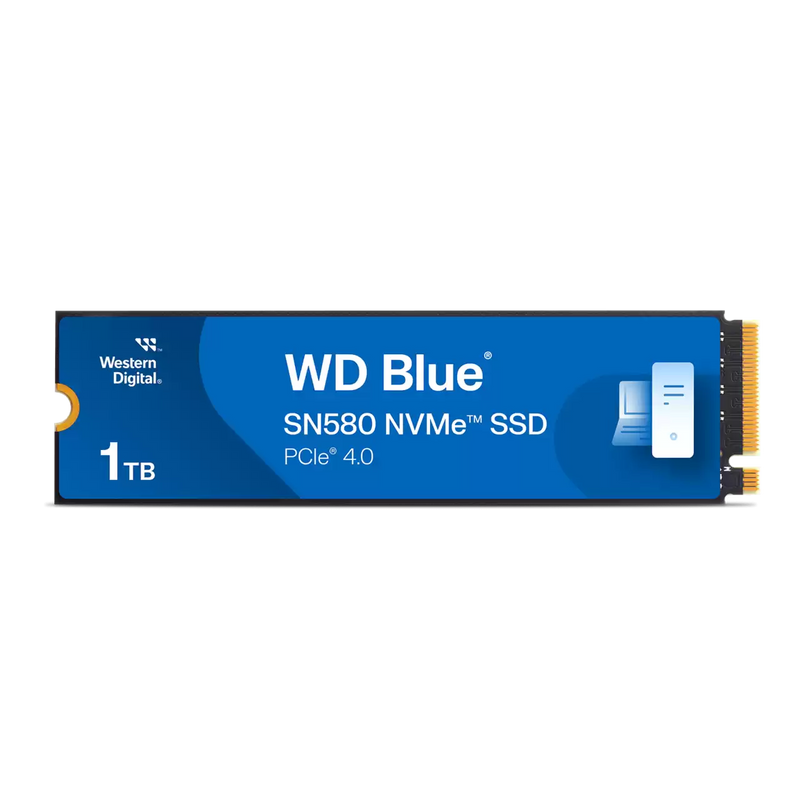 WD Blue SN580 1TB PCIe Gen4 NVMe SSD