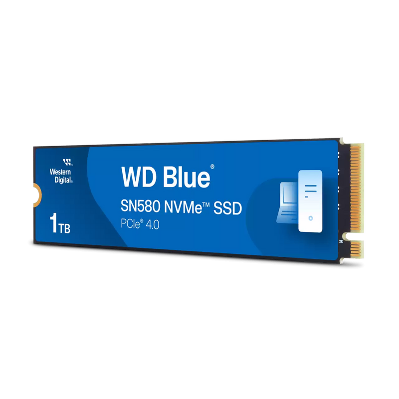 WD Blue SN580 1TB PCIe Gen4 NVMe SSD