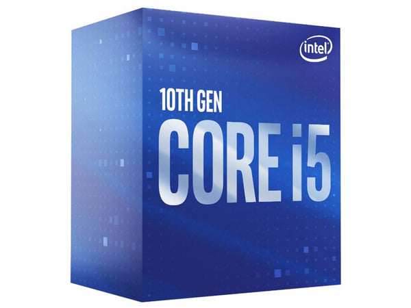 Intel Core i5-10400F CPU 2.9GHz (4.3GHz Turbo) LGA1200 10th Gen 6-Cores 12-Threads 12MB 65W Graphic Card Required Retail Box 3yrs Comet Lake