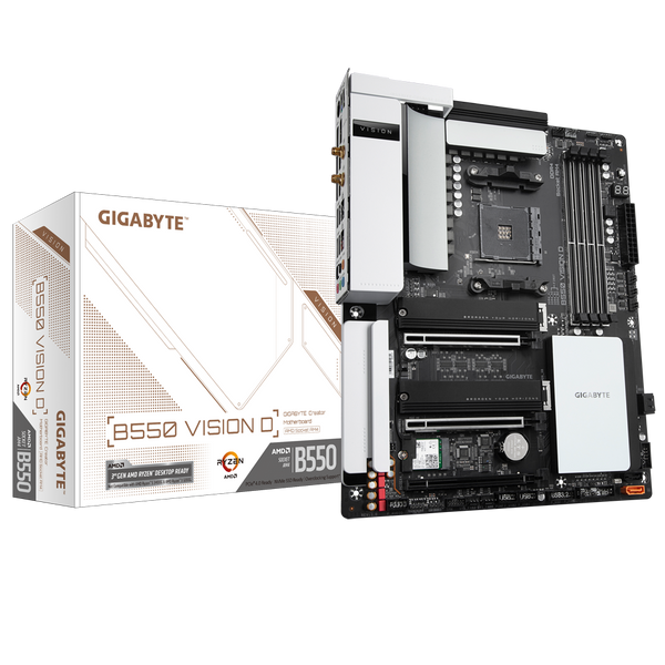 Gigabyte B550 VISION D AM4 ATX Motherboard
