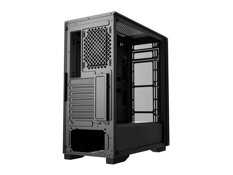 Deepcool MATREXX 50 ADD-RGB 4F LD Mid-Tower Case, Supports E-ATX MC, Tempered Glass, PSU Shroud, 4 Preinstalled ARGB Fans