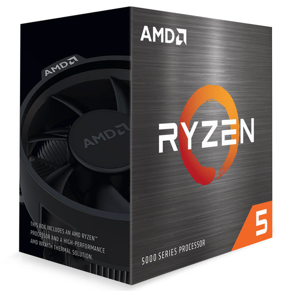 AMD Ryzen 5 5600X CPU, 6 Cores/12 Threads, Up to 4.6GHz