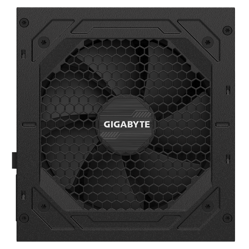 Gigabyte P850GM 850W ATX PSU Power Supply 80+ Gold >90% Modular 120mm Fan Black Flat Cables Single +12V Rail Japanese Capacitors >100K Hrs MTBF