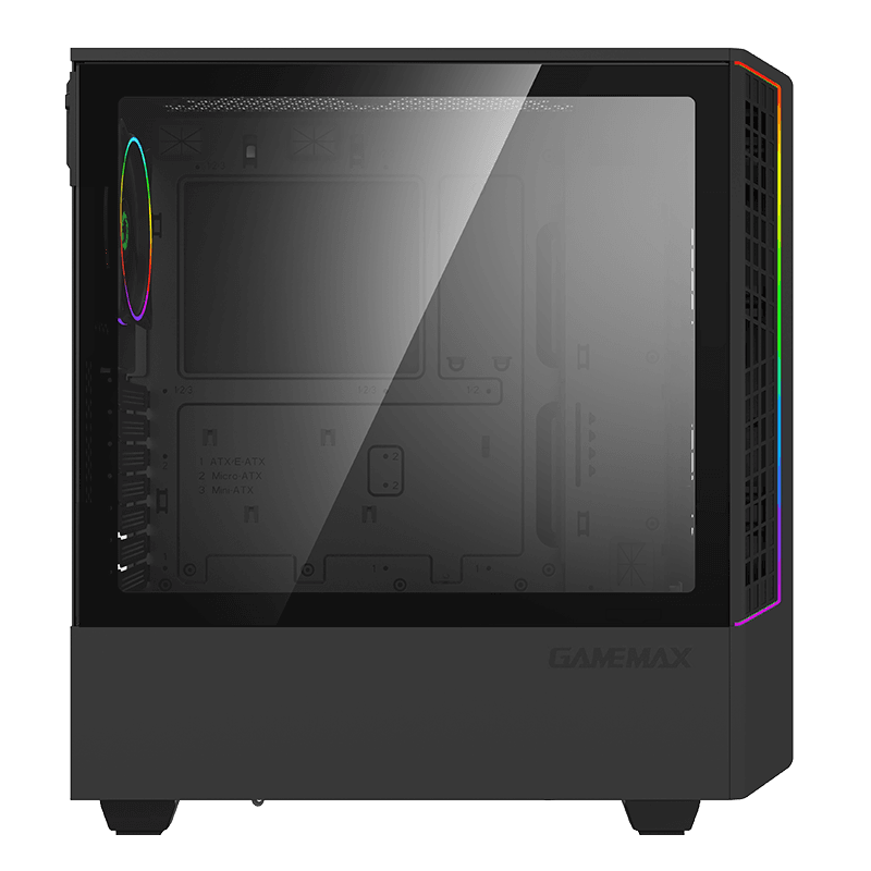 Gamemax Panda T802 Black RGB Gaming Case