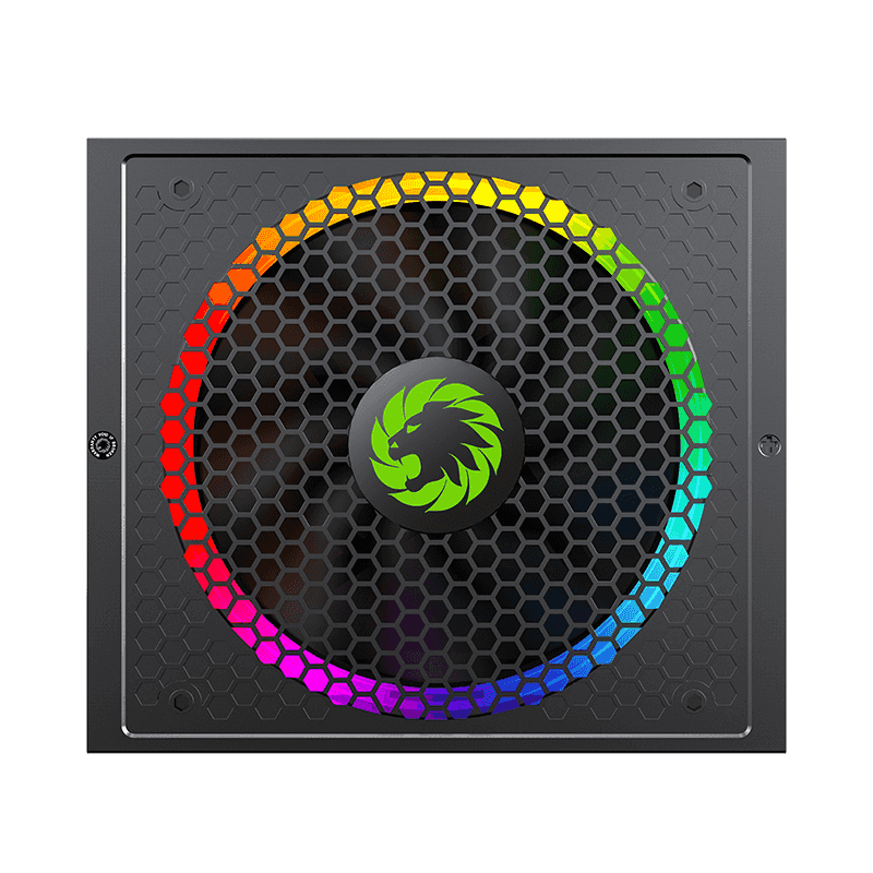 GAMEMAX RGB1050-Rainbow 1050W Fully Modular 80+ Gold Certified with RGB Light