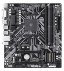Gigabyte B450M DS3H AMD Ryzen Gen3 AM4 mATX Motherboard 4xDDR4 3xPCIE 1xM.2 DVI HDMI RAID GbE LAN 4xSATA 2xUSB3.1 8xUSB2.0 CF RGB