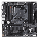 Gigabyte B450 AORUS M AMD Ryzen Gen3 AM4 mATX Motherboard 4xDDR4 3xPCIE 1xM.2 DVI HDMI RAID GbE LAN 6xSATA 8xUSB3.1 CF RGB