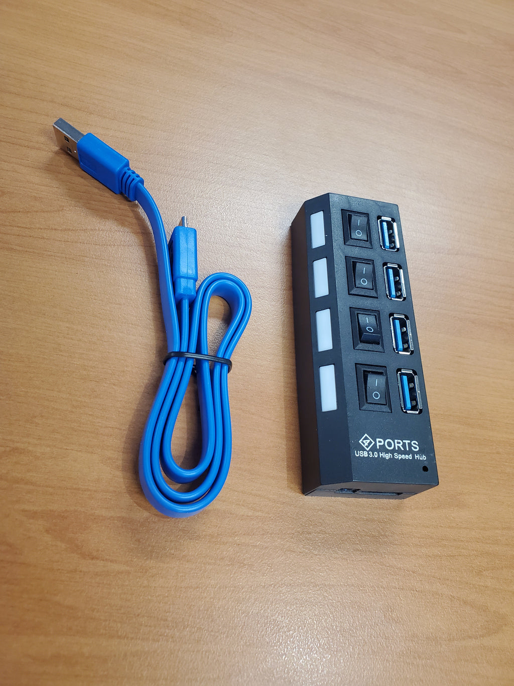 Netplus 4 Port USB 3.0 Hub with Individual Switch – Netplus Computers