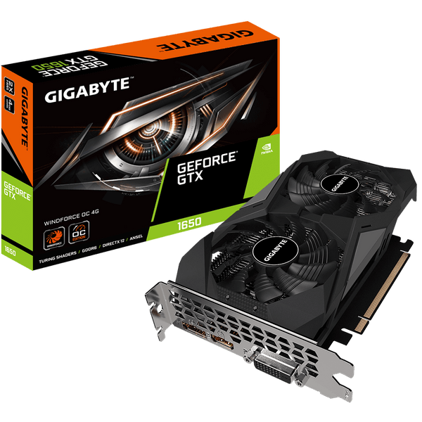 GIGABYTE GeForce GTX 1650 DDR6 WINDFORCE OC 4G