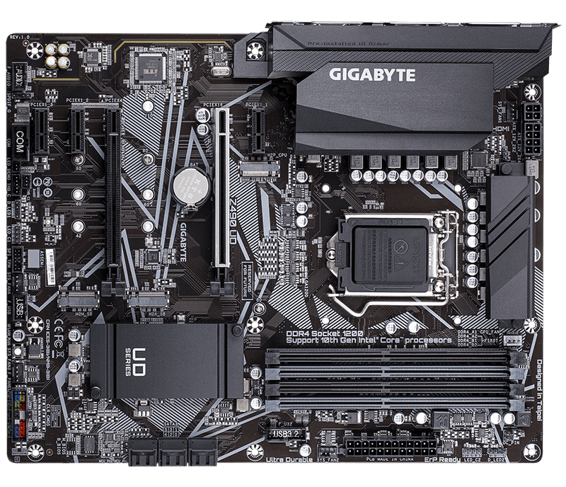 Gigabyte Z490 UD LGA1200 ATX Desktop Motherboard