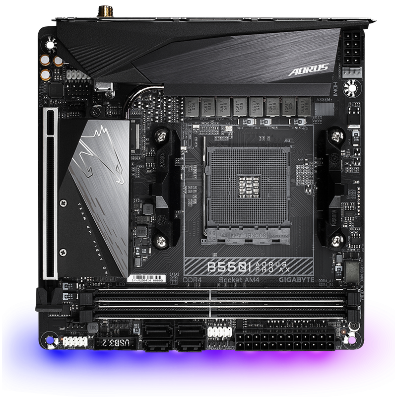 Gigabyte B550I AORUS PRO AX AM4 mini ITX Motherboard