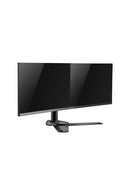 Brateck Dual Free Standing Monitors Affordable Steel Articulating Monitor Stand Fit Most 17"-32" Monitors Up to 9kg per screen VESA 75x75/100x100