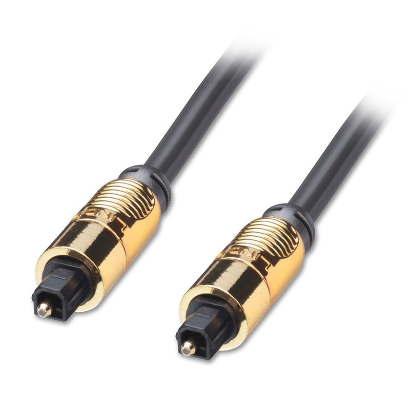 Toslink Optical Cable Gold-Plated Optical Digital Audio Cable 1m