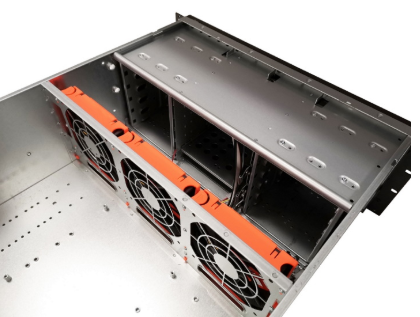 TGC Rack Mountable Server Chassis 4U 650mm Depth, 3x Ext 5.25" Bays, 10x Int 3.5" Bays, 4x Int 3.5" Bays, 7x Full Height PCIE Slots, ATX PSU/MB