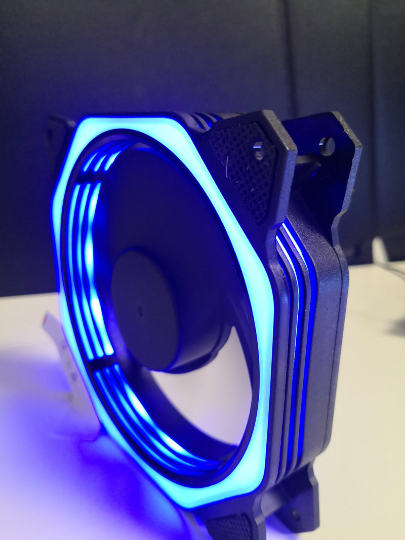 12cm Silent Case Fan with Blue LED