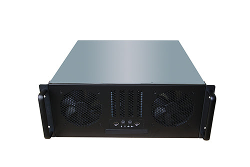 TGC Rack Mountable Server Chassis 4U 450mm Depth, 4x Int 3.5" Bays, 1x 2.5" Bay/Slim Optical, 7x Full Height PCIE Slot, ATX PSU/MB