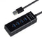 4 Ports USB 3.0 Hub with 30cm Cable