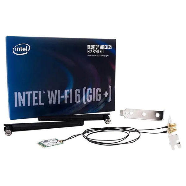 Intel Wi-Fi 6 AX200 M.2 2230 Dual Band with Bluetooth Desktop Kit