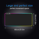 Extra Large Gaming RGB Mouse Mat 800 x 300 x 4mm - Detachable USB Cable & Built in Controller