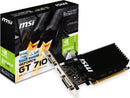MSI nVidia GT710 2G HDMI LP VGA CARD PCIE2,DVI/HDMI/VGA,GDDR3