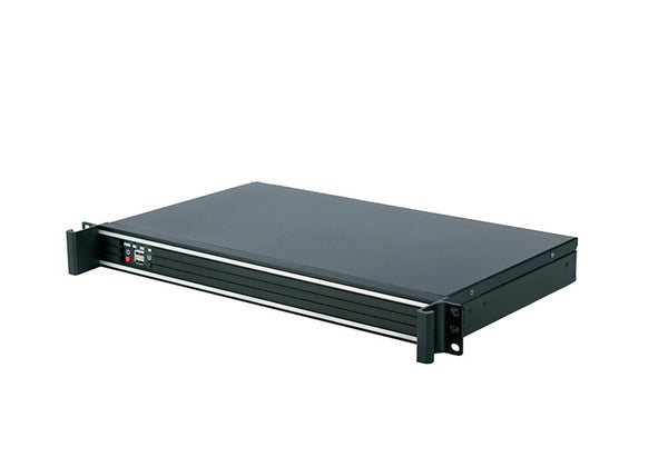 Ouman 1U Rack Mountable Server Chassis 250mm Depth, ITX MB, supports 1U PSU