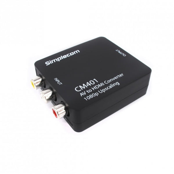Simplecom CM401 AV to HDMI Converter 1080p Upscaling