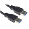 USB 3.0 Cable 1.5m - Type A Male to Type A Male