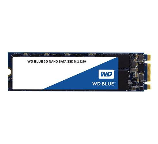 Western Digital WD Blue 2TB M.2 SATA SSD 560R/530W MB/s 95K/84K IOPS 500TBW 1.75M hrs MTTF 3D NAND 7mm 5yrs Wty