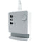 Astrotek USB Charging Station Charger Hub 3 Port 5V 4A with 1.5m Power Cable White for iPhone Samsung iPad Tablet GPS (LS)