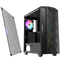 GAMEMAX Black Diamond A-RGB Mid-Tower Gaming Case Tempered Glass with MB Sync (RGB Fans not included)