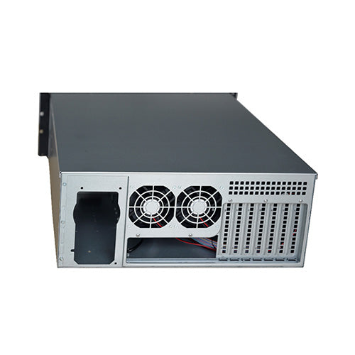 TGC Rack Mountable Server Chassis 4U 650mm Depth, 15x 3.5" Int Bays, 7 x Full Height PCIE Slots, ATX PSU/MB