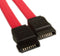 Astrotek Serial ATA SATA Data Cable 50cm 7 pins to 7 pins Straight 26AWG Red ~CB8W-FC-5031 CB8W-FC-5075