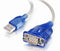 Astrotek USB to Serial RS232 DB9 Com Port 9Pin Converter Adapter Cable 45cm Transparent Colour (~USCV-USERIAL)