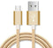 Astrotek 3m Micro USB Data Sync Charger Cable Cord Gold Color for Samsung HTC Motorola Nokia Kndle Android Phone Tablet & Devices
