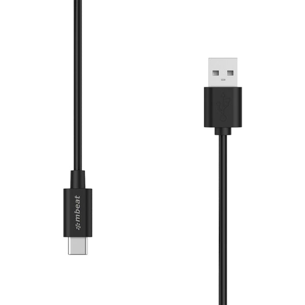 mbeatÃÂ® Prime 1m USB-C To USB Type-A 2.0 Charge And Sync Cable - High Quality/480Mbps/Fast Charging for Macbook Pro Google Chrome Samsung Galaxy Huawei